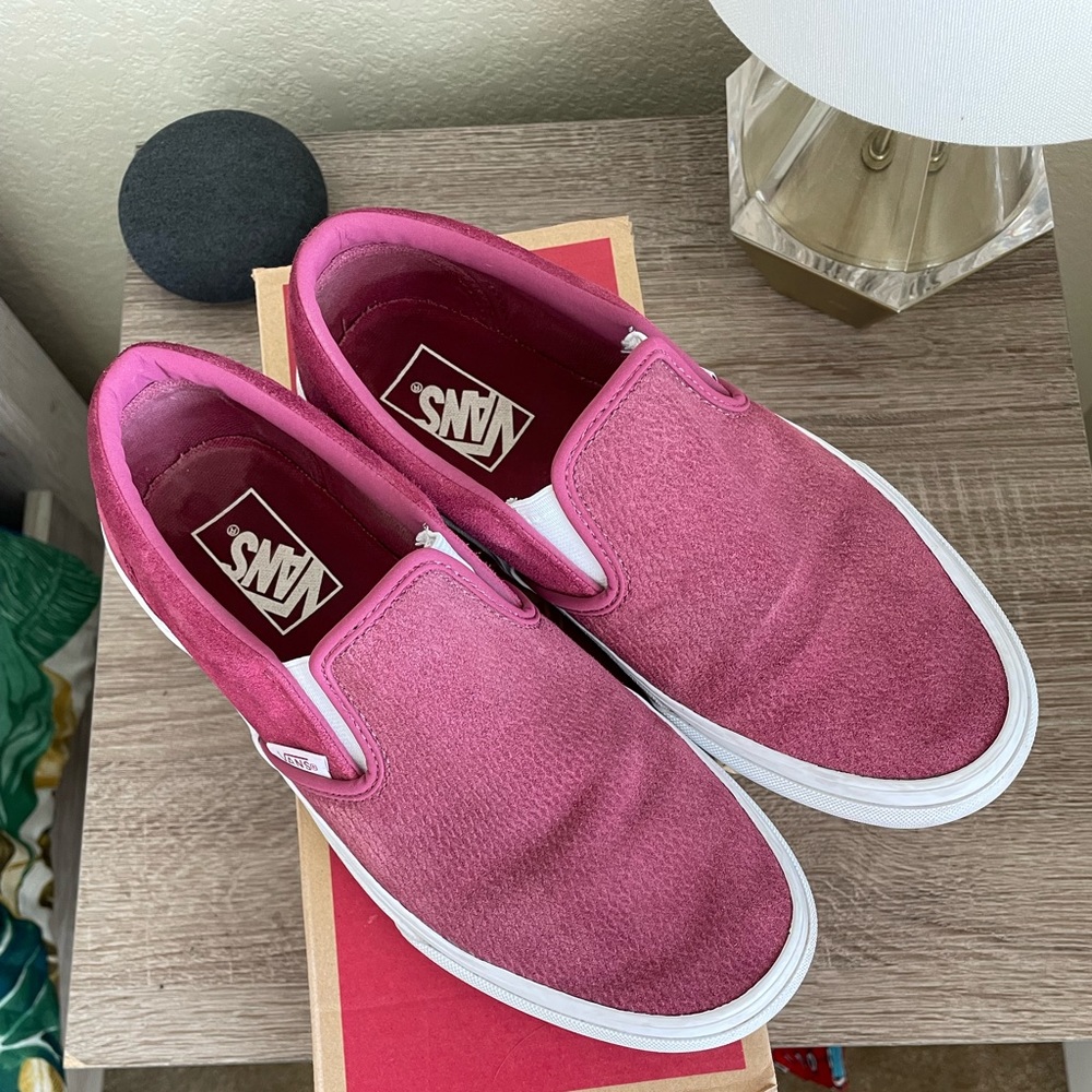 Suede Rose Vans